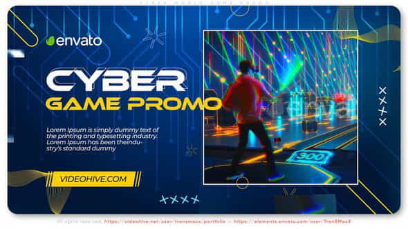 Cyber World Gamer - VideoHive 40273124