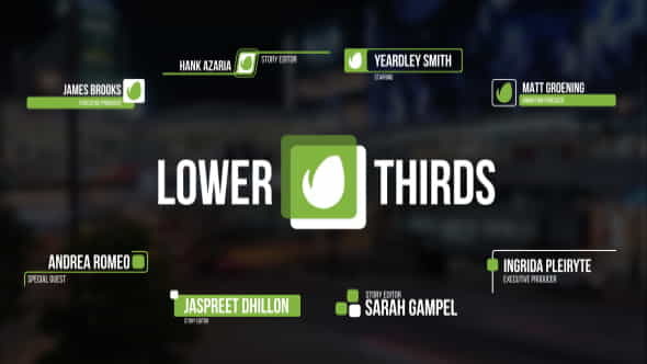 Lower Thirds - VideoHive 17995667