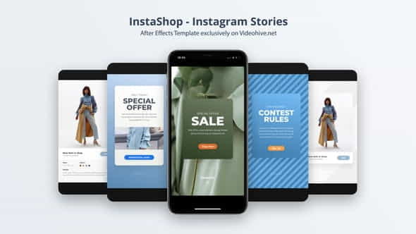 InstaShop - Instagram Stories - VideoHive 23943066