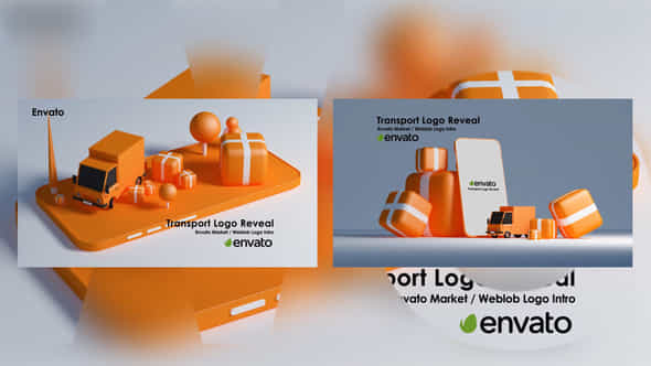 Transport Logo Reveal - VideoHive 45652331
