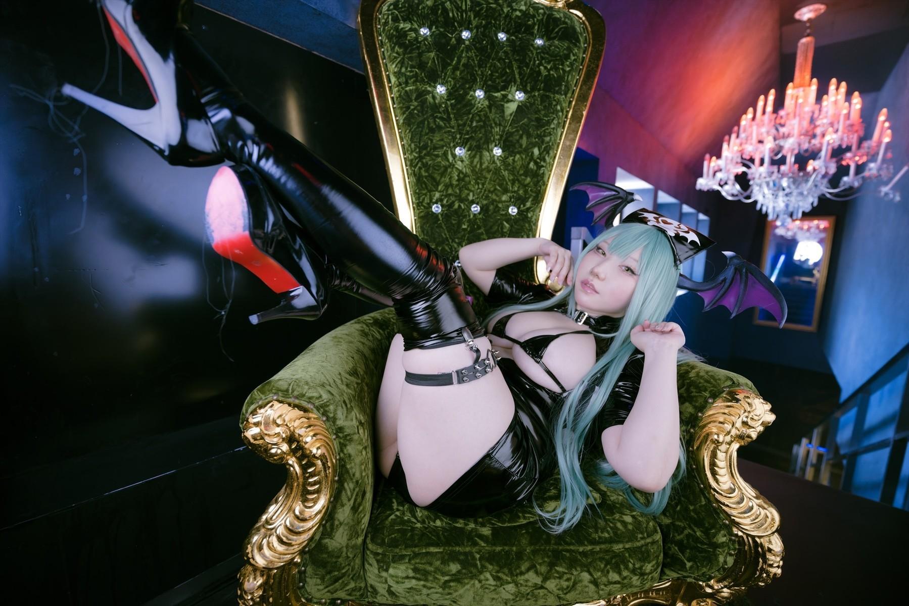 Cosplay SAKUサク Love builder Darkstalkers Set.01(23)