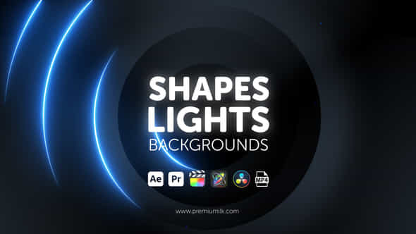 Shapes Lights Backgrounds - VideoHive 46327985