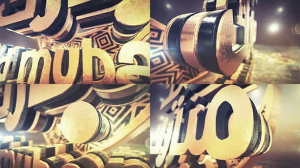 RamadanEid Golden Opener - VideoHive 21987539