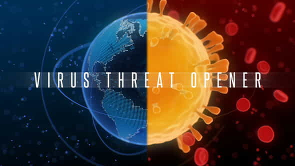 Coronavirus Threat Opener - VideoHive 25693552