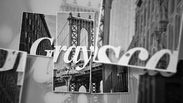 Grayscale Urban Frames - VideoHive 58017723