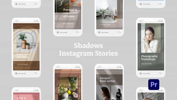 Shadows Instagram Stories for Premiere - VideoHive 35111019