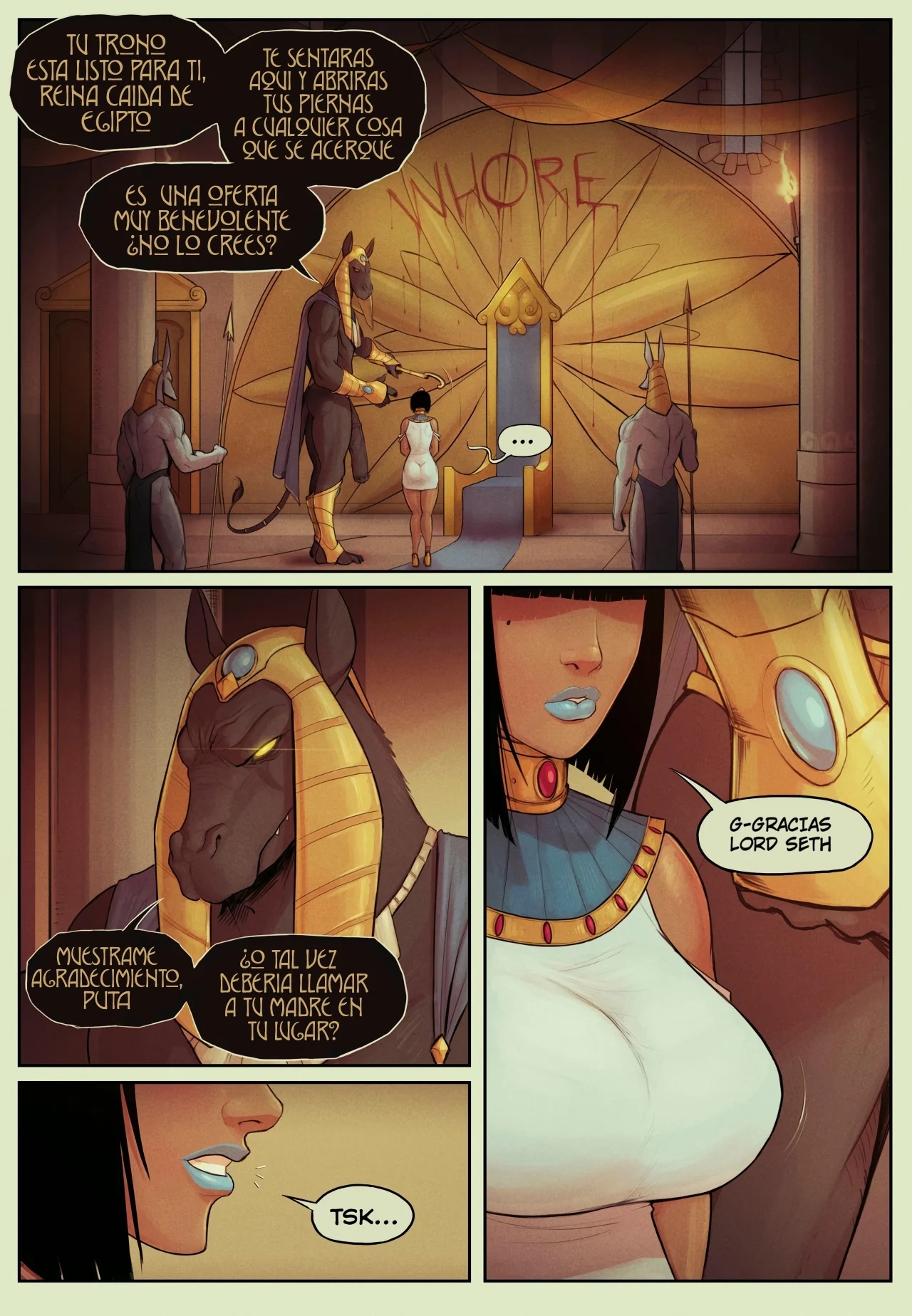 3 - Legend of Queen Opala -Tales of Opala IN THE SHADOW OF ANUBIS III PART I - 9