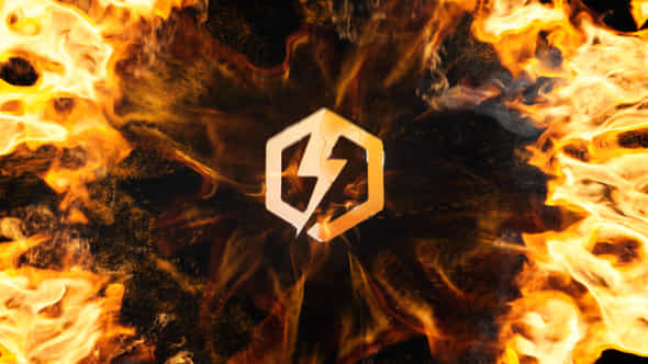 Fire Explosion Logo - VideoHive 47300509