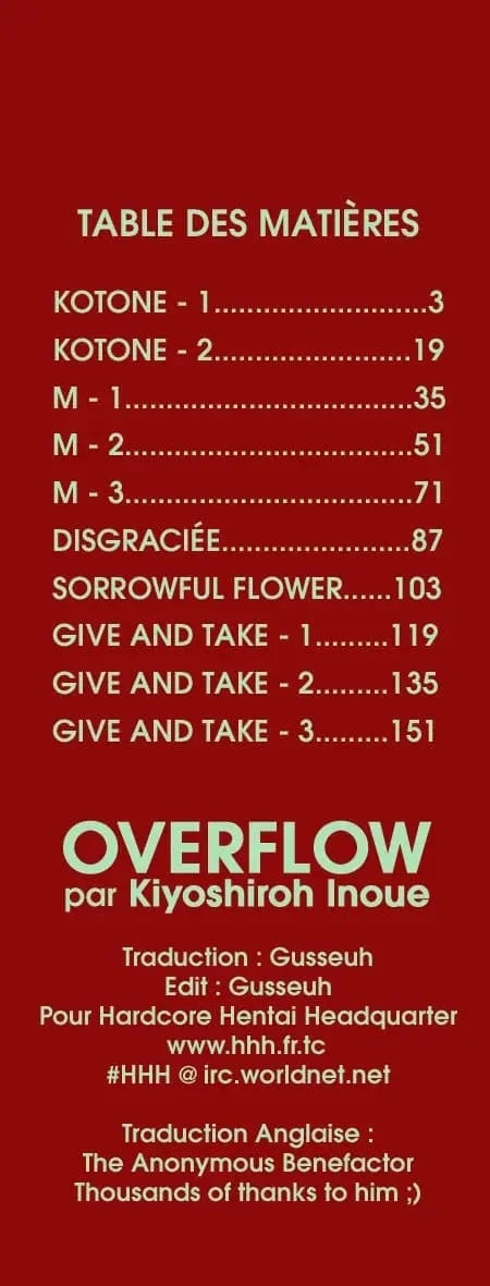 OVER FLOW - 1