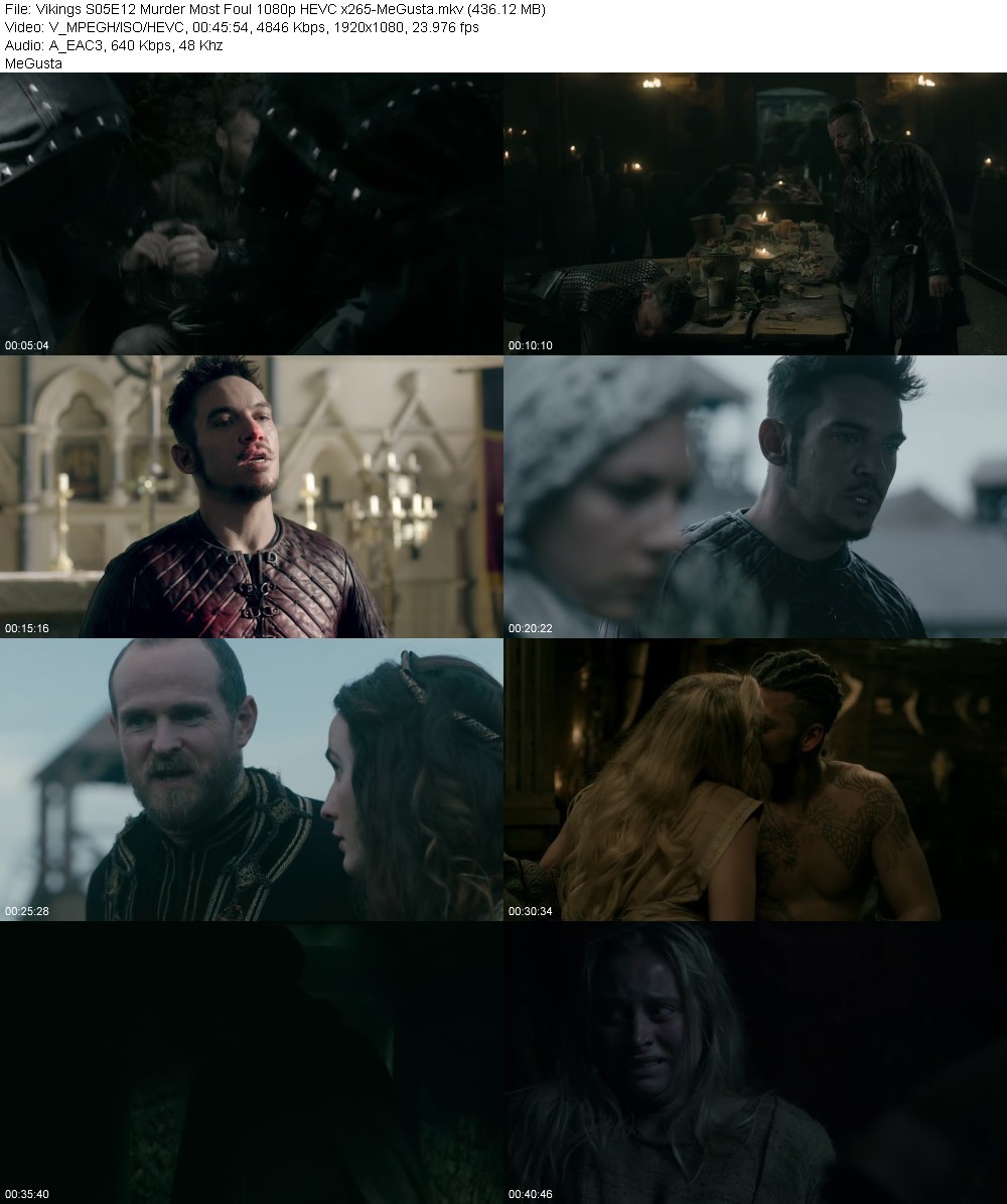 Vikings S05E12 Murder Most Foul 1080p HEVC x265-MeGusta