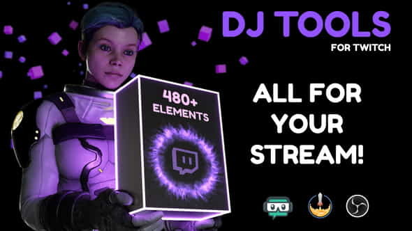 DJ Tools For Streaming - VideoHive 31668812