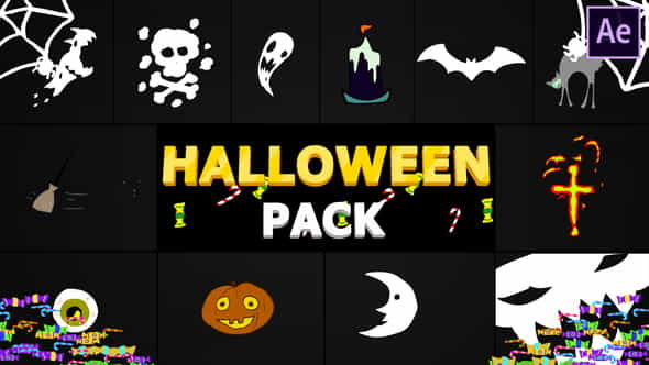 Halloween Elements | After Effects - VideoHive 24943705