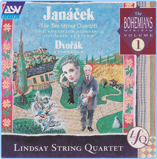 Janacek The 2 String Quartets, Dvorak Cypresses Lindsay String Quartet 1991 OX72vPae_o