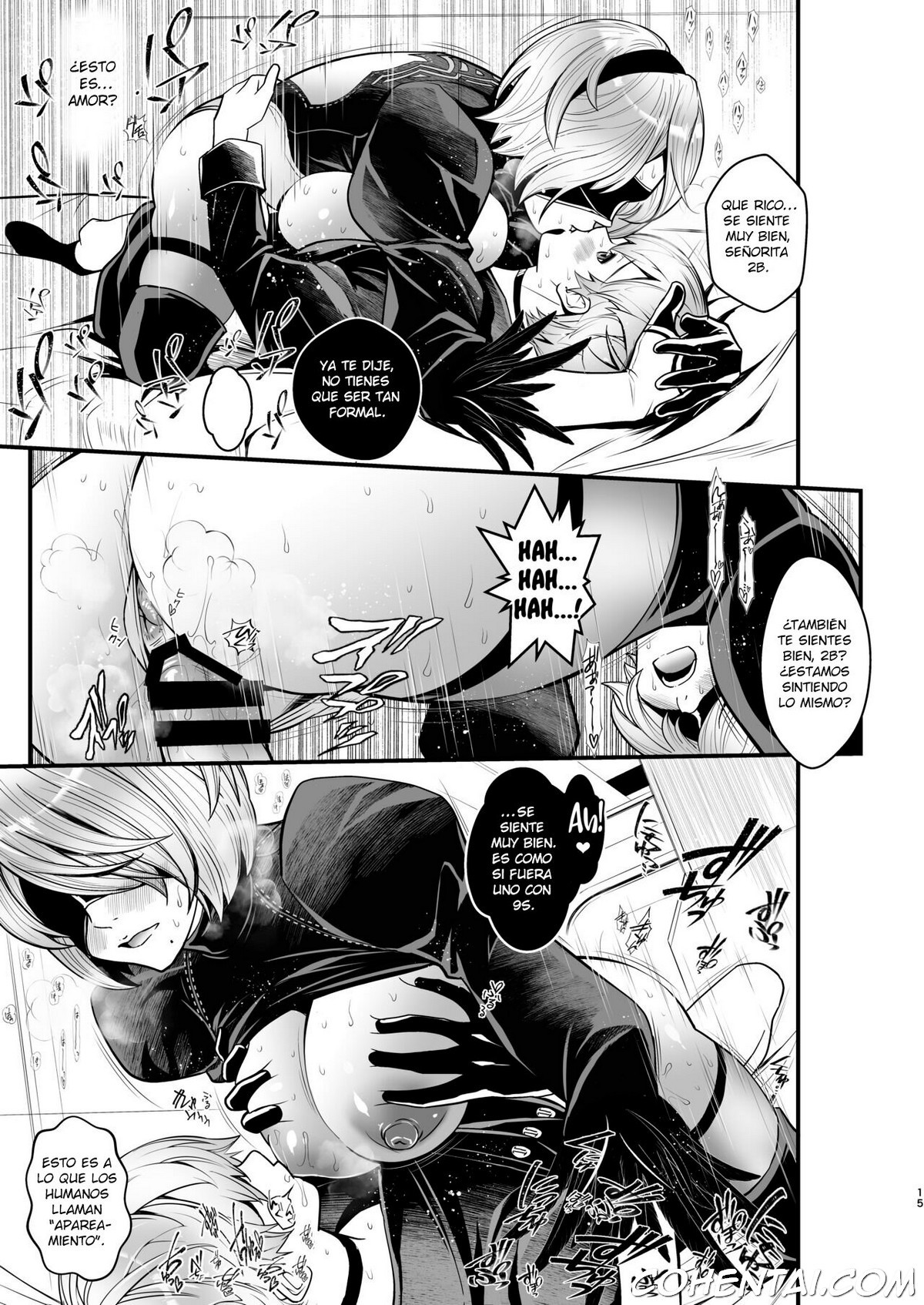 Onna Senshinokyuusoku (Nier:Automata) xxx comics manga porno doujin hentai español sexo 