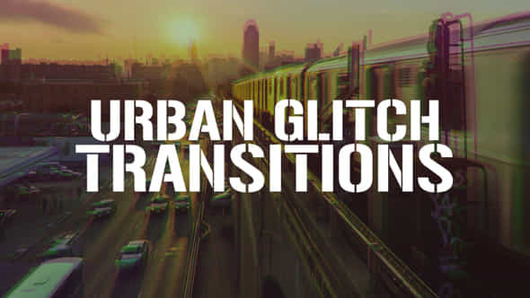 Urban Glitch Transitions - VideoHive 46052745