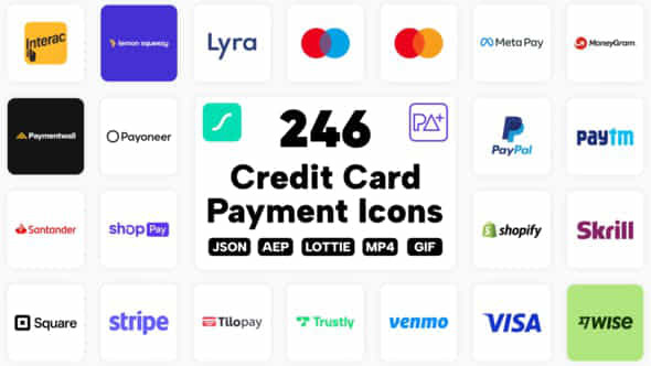 246 Credit Card - VideoHive 45183044