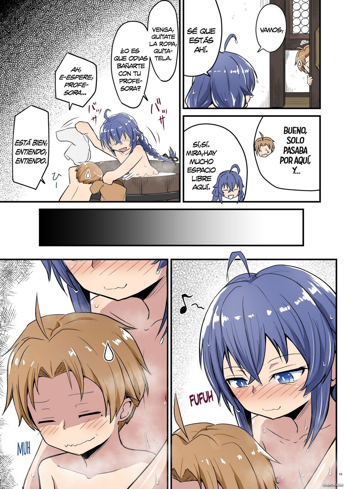 Mushoku! (Ao) (Mushoku Tensei ~Isekai Ittara Honki Dasu~) xxx comics manga porno doujin hentai español sexo 