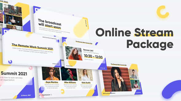 Online Stream Package - VideoHive 30365380