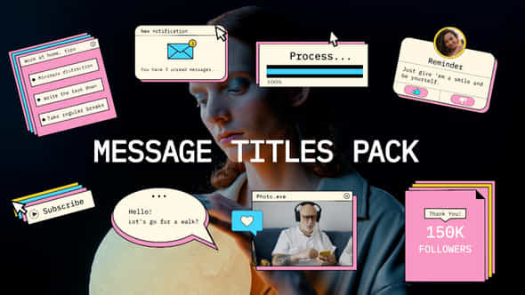 Message Titles Pack - VideoHive 50578965