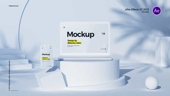 Devices Mockups Geometric - VideoHive 24324079