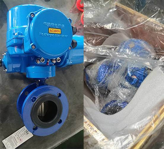 Electric butterfly valves and EPDM rubber joints of Bundor Valve are used in engineering projects