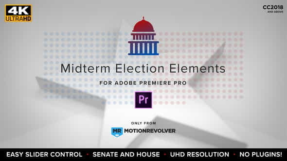 Midterm Election Elements - House - VideoHive 22771897