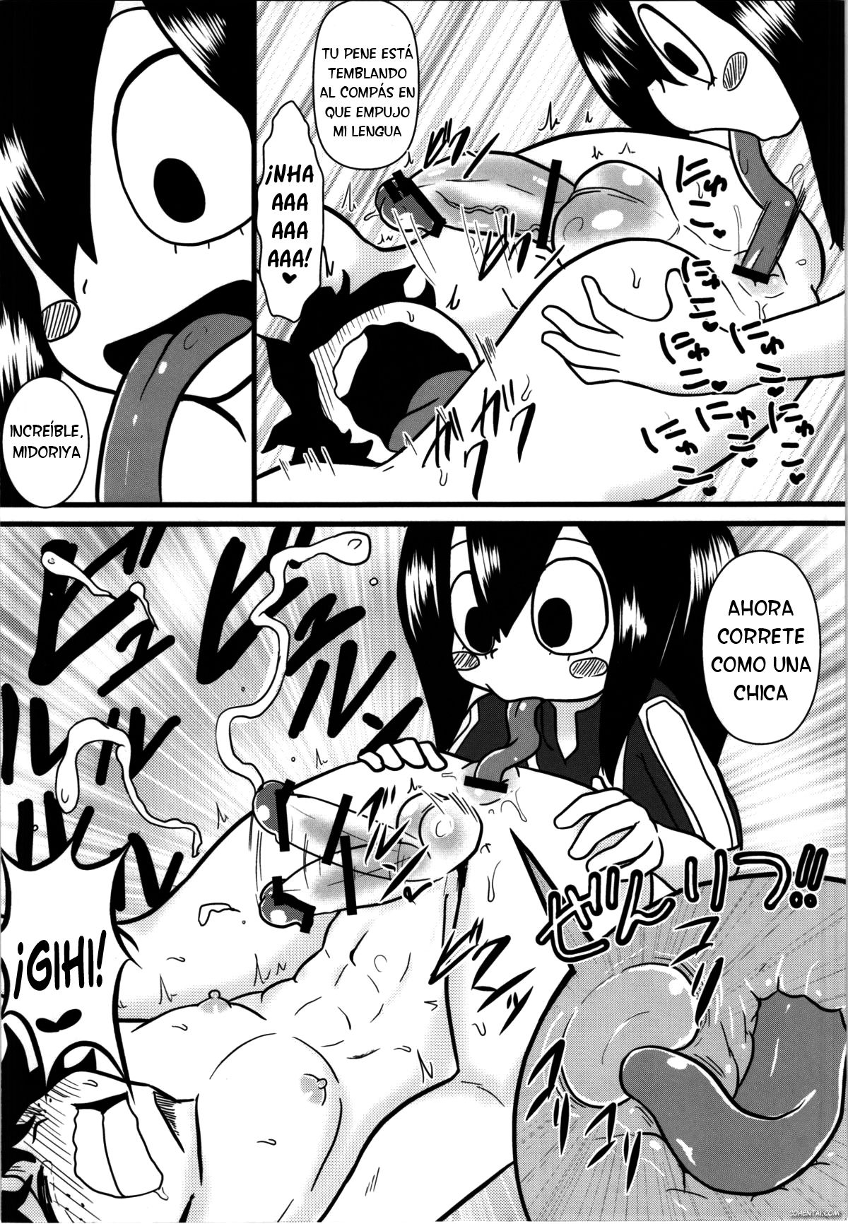 Tsuyu-chan to! Ganbarette Kanji no Dex (Boku no Hero Academia)