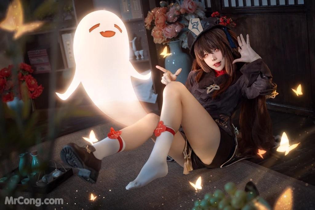 Coser@黏黏团子兔: 往生堂堂主胡桃&ミチノチモシーキミノキモチ (66 photos )(34)
