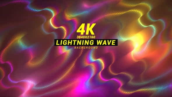 Lightning Wave - VideoHive 34136272