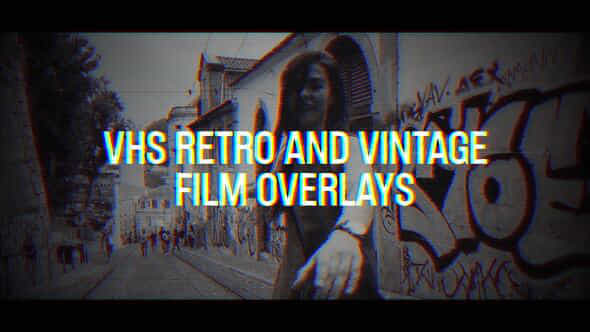 Vhs Retro And Vintage Overlays - VideoHive 53887435