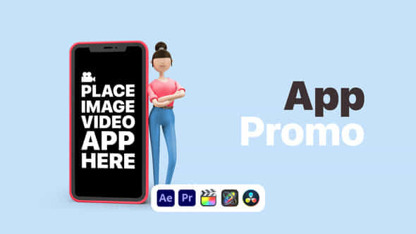 Explainer Girl App Promo - VideoHive 50622834