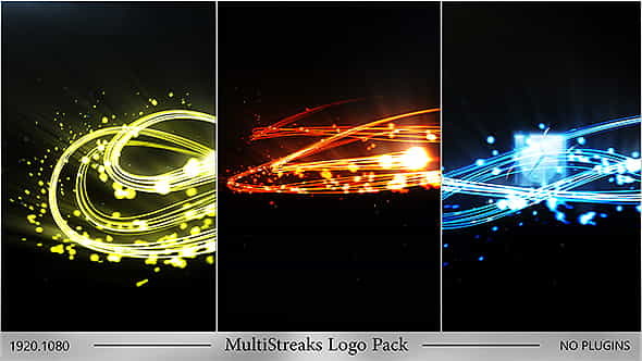 MultiStreaks Logo Pack | Abstract - VideoHive 19049826