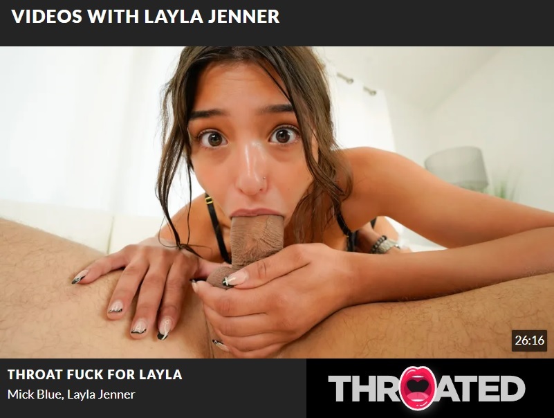 [Throated.com] Layla Jenner - Throat fuck for - 1.19 GB