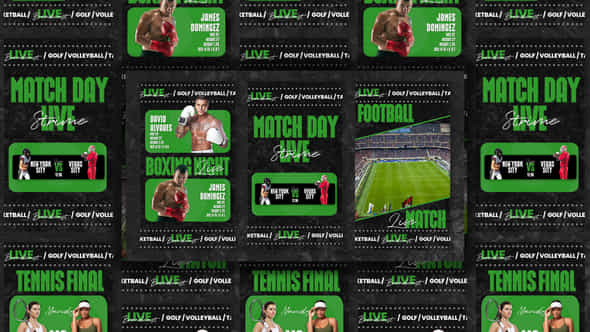 Sport Tv Broadcast Instagram Story - VideoHive 57201391