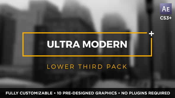 Ultra Modern Titles and Lower - VideoHive 15092396