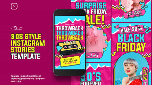 90s Style Instagram - VideoHive 41684486