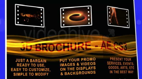 3D BROCHURE - FULL HD - VideoHive 105042