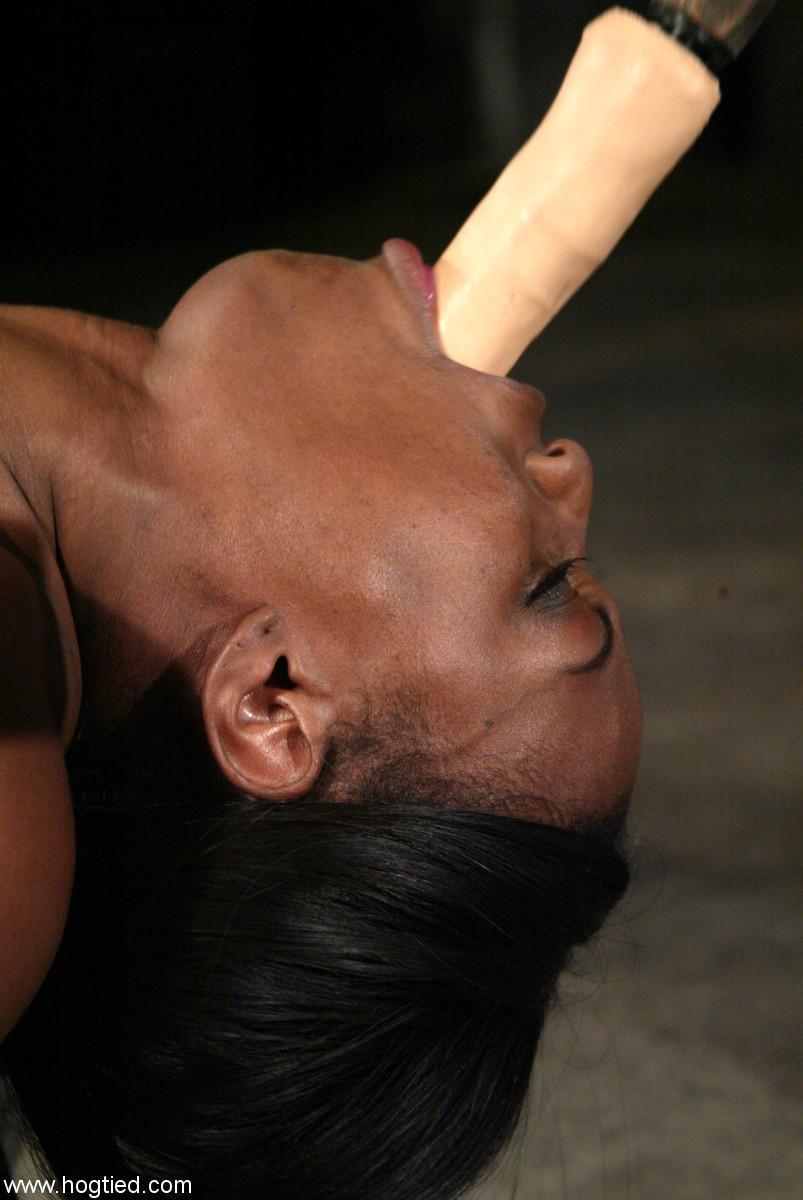 Sexy black babe Jada Fire gets her twat toyed and fingered while tied up(4)