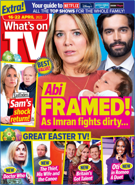 What's on TV - 16 April 2022