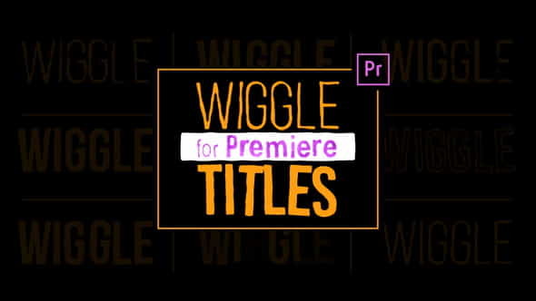Wiggle Text for Premiere Pro - VideoHive 35291340