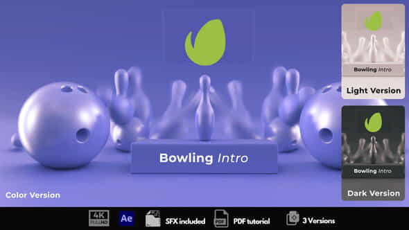 Bowling Logo - VideoHive 50398737