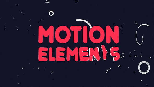 Motion Elements - VideoHive 19059416