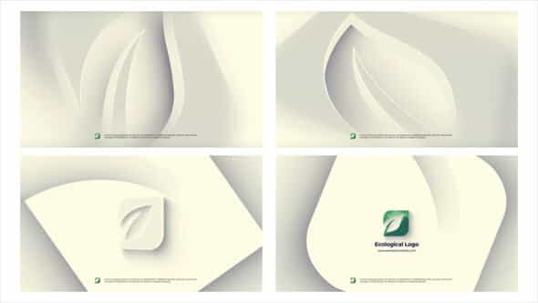 Ecological Logo Opening - VideoHive 32808338