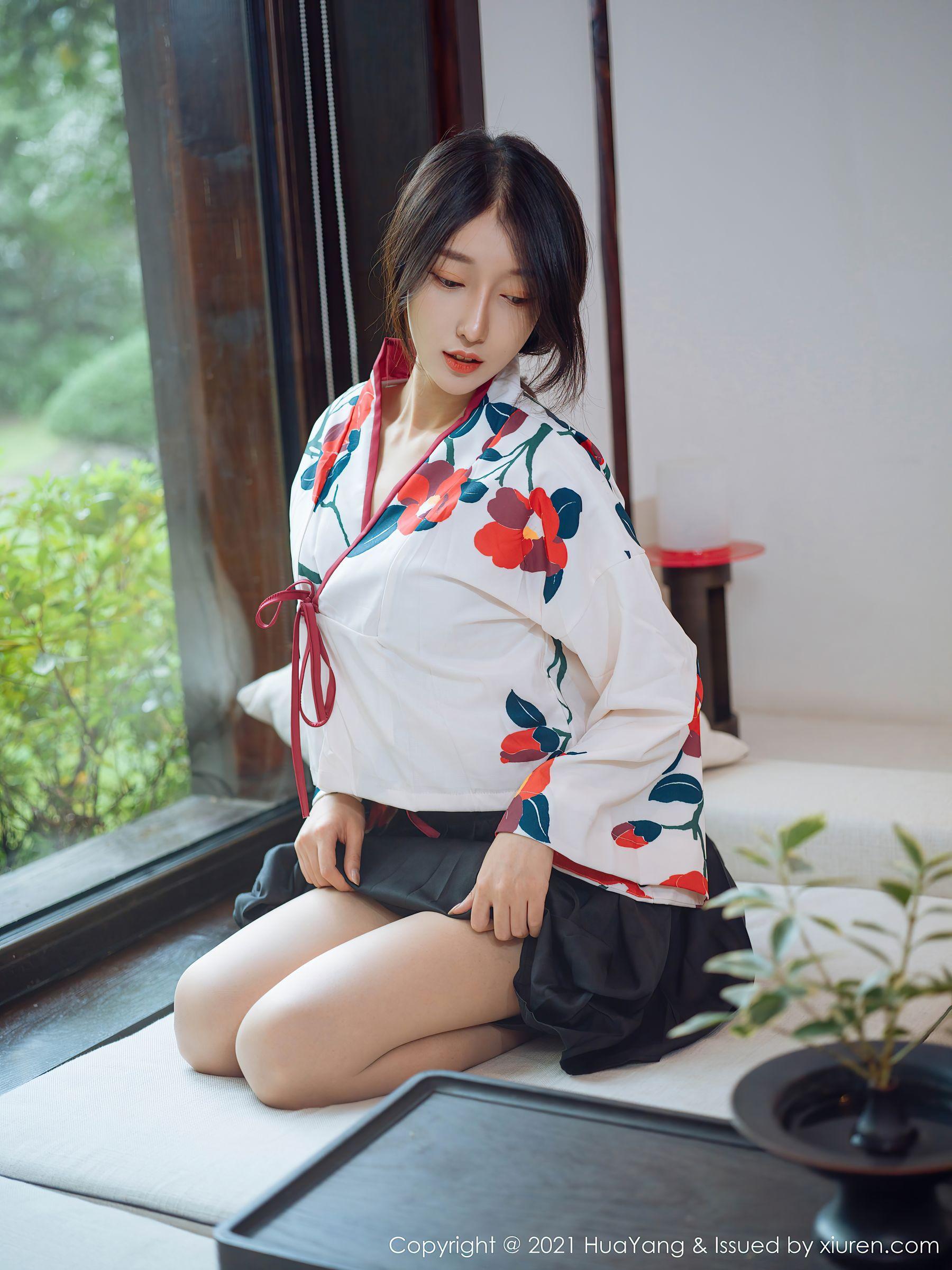 [花漾HuaYang] VOL.347 玥儿玥er – 华丽绚丽的古典和服(2)