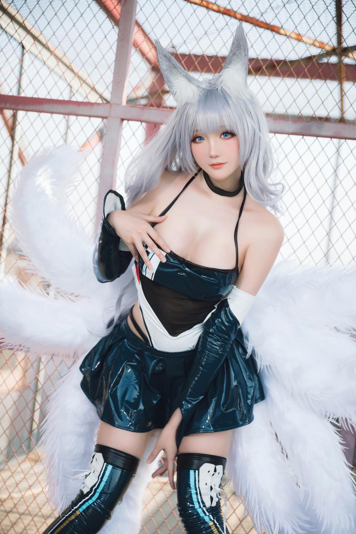 Cosplay 瓜希酱 少女前线 FN-57 Five-seveN(26)