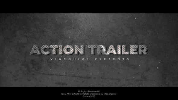 Action Trailer - VideoHive 46923329