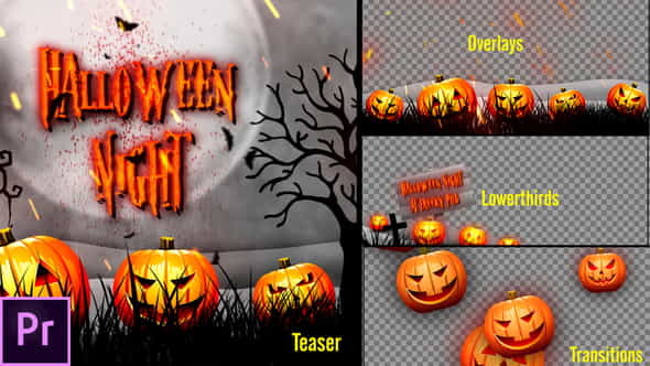 Halloween Teaser Promo Pack - - VideoHive 24727580