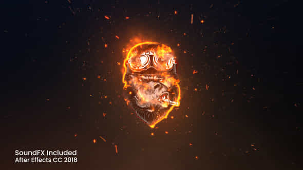 Epic Fire Logo - VideoHive 40409423