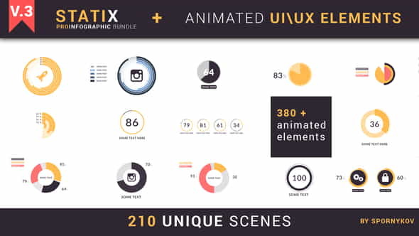 StatiX Infographic Bundle - VideoHive 17899138