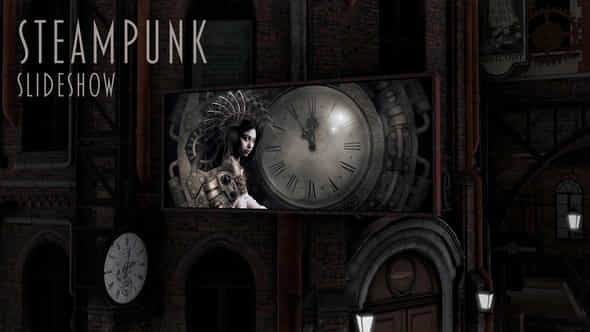 Steampunk Slideshow - VideoHive 42302904